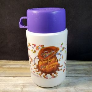 2001 WB rare Harry Potter Bertie Botts Every Flavor Beans THERMOS insulated